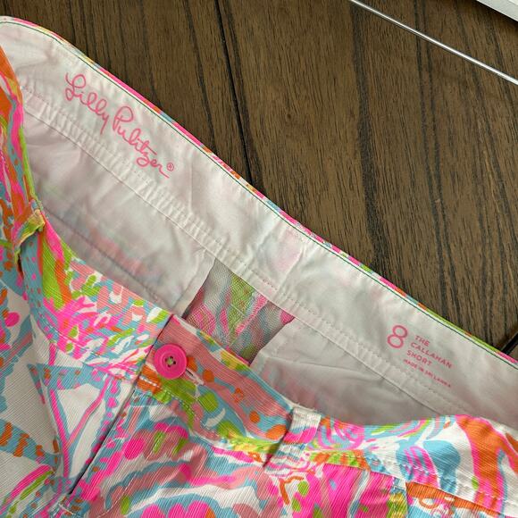 Lilly Pulitzer Callahan Short Scuba to Cuba Size 8 - Picture 3 of 3